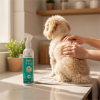 Banho a Seco Spray Natural Vegano  para cães e gatos 240mL - Pethucos