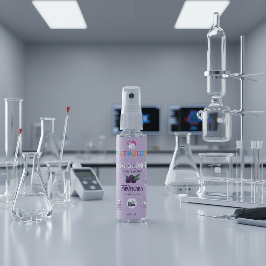 Deo Colonia Natural Vegana para cães e gatos 60ml - Jaboticaba - Pethucos